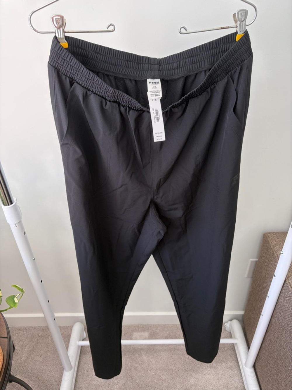 PINK Victoria's Secret Black Men's Jogger Sweatpants